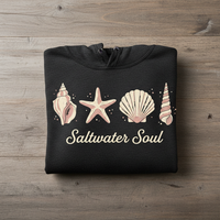 Load image into Gallery viewer, Saltwater Soul light weight Hoodie