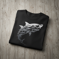 Load image into Gallery viewer, OceanLove Women’s T-Shirt – Shark Design for Sea Enthusiasts