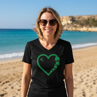 Load image into Gallery viewer, St. Patrick's Day Love + Beach Love - Soft Jersey Tee for Everyday, Beach &amp; Casual Style