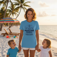 Load image into Gallery viewer, Family Fun Cotton T-Shirt – Perfect Gift for Beach Trips