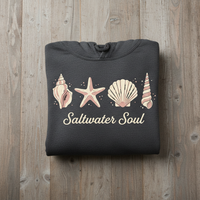 Load image into Gallery viewer, Saltwater Soul light weight Hoodie