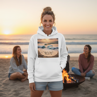 Load image into Gallery viewer, Coastal Mom Classic Hoodie - Where my heart meets the Tide