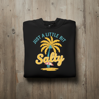 Load image into Gallery viewer, Salty Air &amp; Cozy Care Hoodie — Your Go-To Beach Bonfire Essential