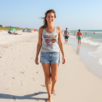Load image into Gallery viewer, Sun-Soaked Days Tank — Lightweight, Beach-Ready &amp; Made for Summer