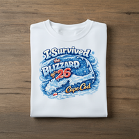 Load image into Gallery viewer, I survived the blizzard of '26 - Moisture-Wicking Performance Shirt for Everyday Wear