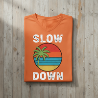 Load image into Gallery viewer, Slow Down and Enjoy Life at the Beach – Relaxed Fit Comfort for Sun &amp; Shore