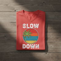 Load image into Gallery viewer, Slow Down and Enjoy Life at the Beach – Relaxed Fit Comfort for Sun &amp; Shore