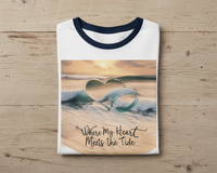 Load image into Gallery viewer, Coastal Mom - Unisex Ringer T-shirt
