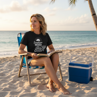Load image into Gallery viewer, Beach Mom Sassy Graphic Tee – Relaxed Fit for Coastal Days