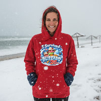 Load image into Gallery viewer, I survived the Blizzard of '26 Hoodie Classic Soft Pullover Hoodie