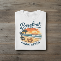 Load image into Gallery viewer, Barefoot Beach Relaxed Fit T-Shirt for Women – Cozy Cotton Tee