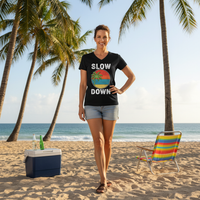 Load image into Gallery viewer, Slow Down and Enjoy Life at the Beach – Relaxed Fit Comfort for Sun &amp; Shore