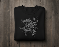 Load image into Gallery viewer, Women’s OceanLove Turtle Graphic Tee – Ocean-Inspired Comfort