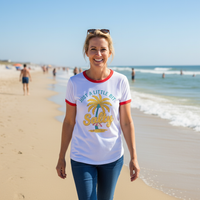 Load image into Gallery viewer, A little retro, a lot of beach energy. 🌞 Classic Ringer t-shirt