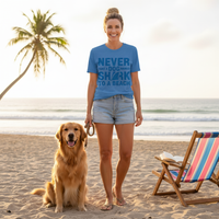 Load image into Gallery viewer, Dog Lover's Ocean-Themed Women's T-Shirt – Fun &amp; Sassy Design